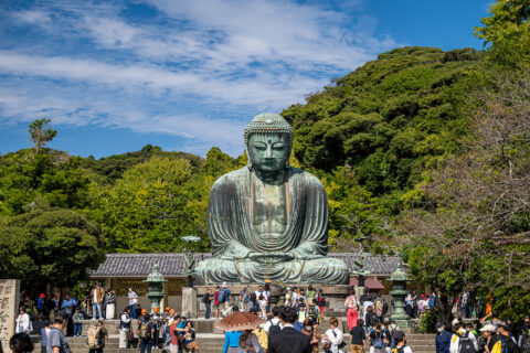 Kotoku-in didžiausia Budos skulptūra